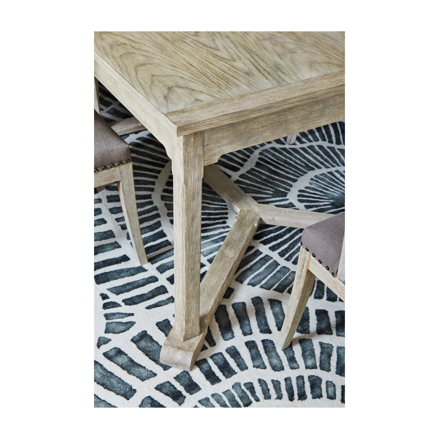 Hawford Kitchen Oak Dining Table 100