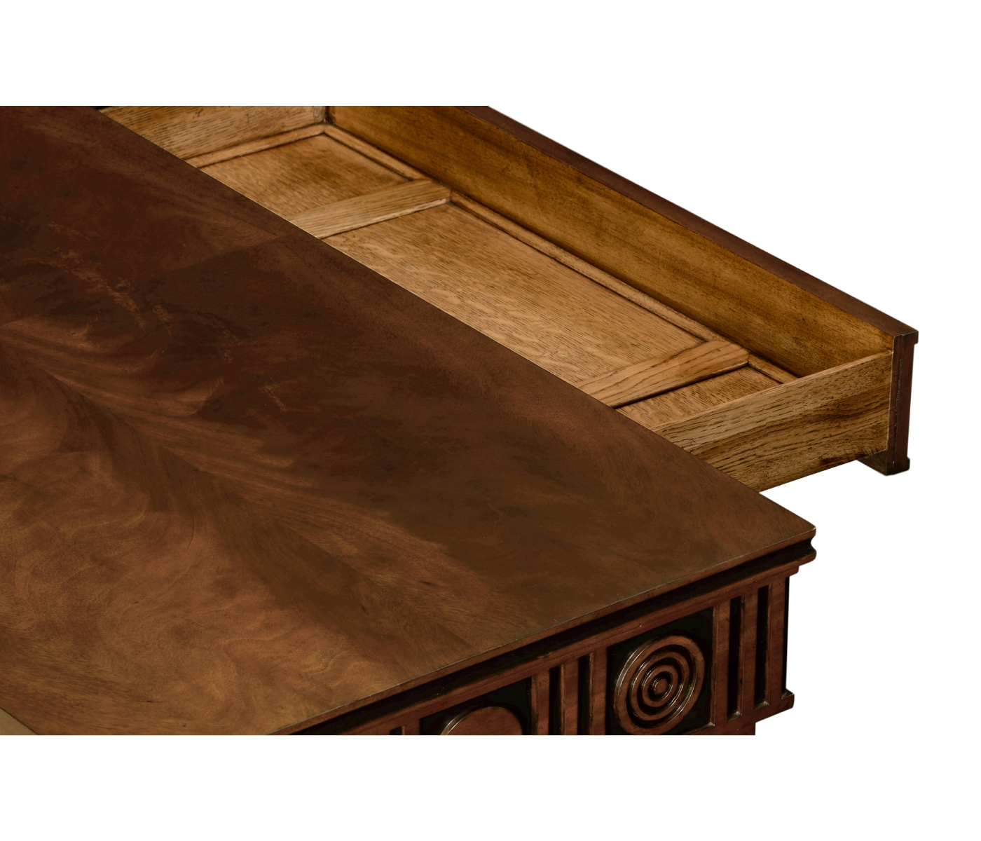 Dudley Rich Mahogany Console