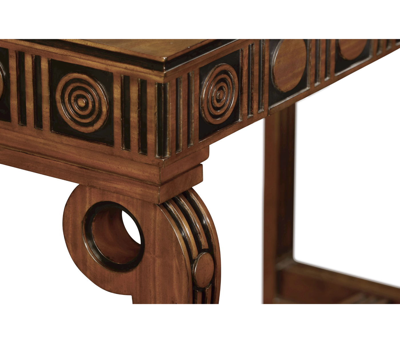 Dudley Rich Mahogany Console