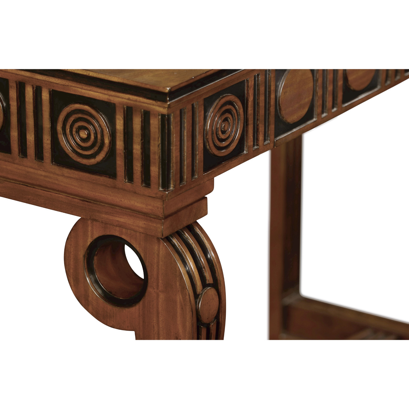 Dudley Rich Mahogany Console