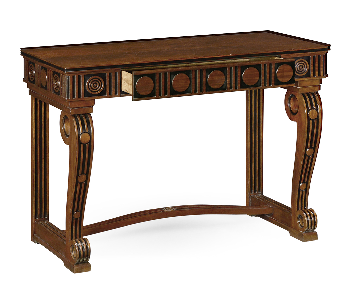 Dudley Rich Mahogany Console