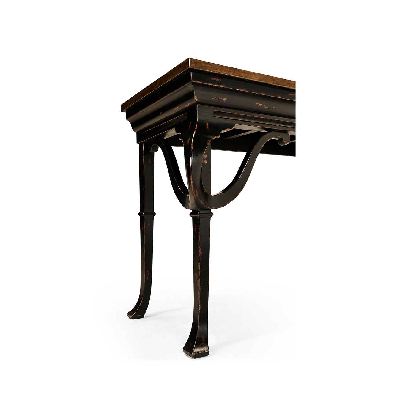 Heathcliff Dark Walnut Console