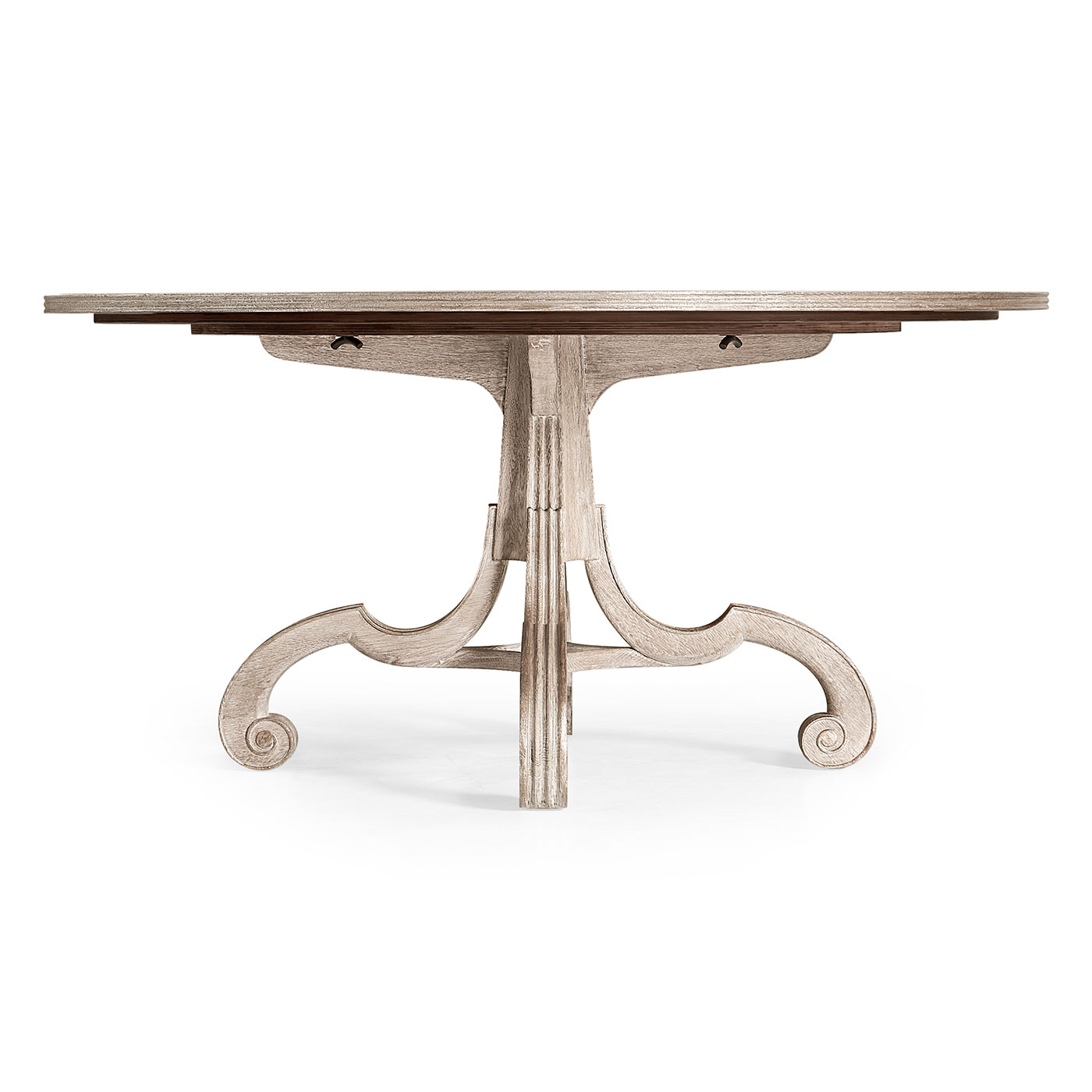 Lacock Venetian White Oak Dining Table 60