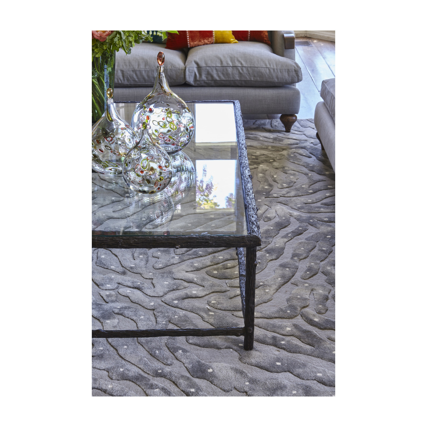 Keswick Antique Bronze Coffee Table