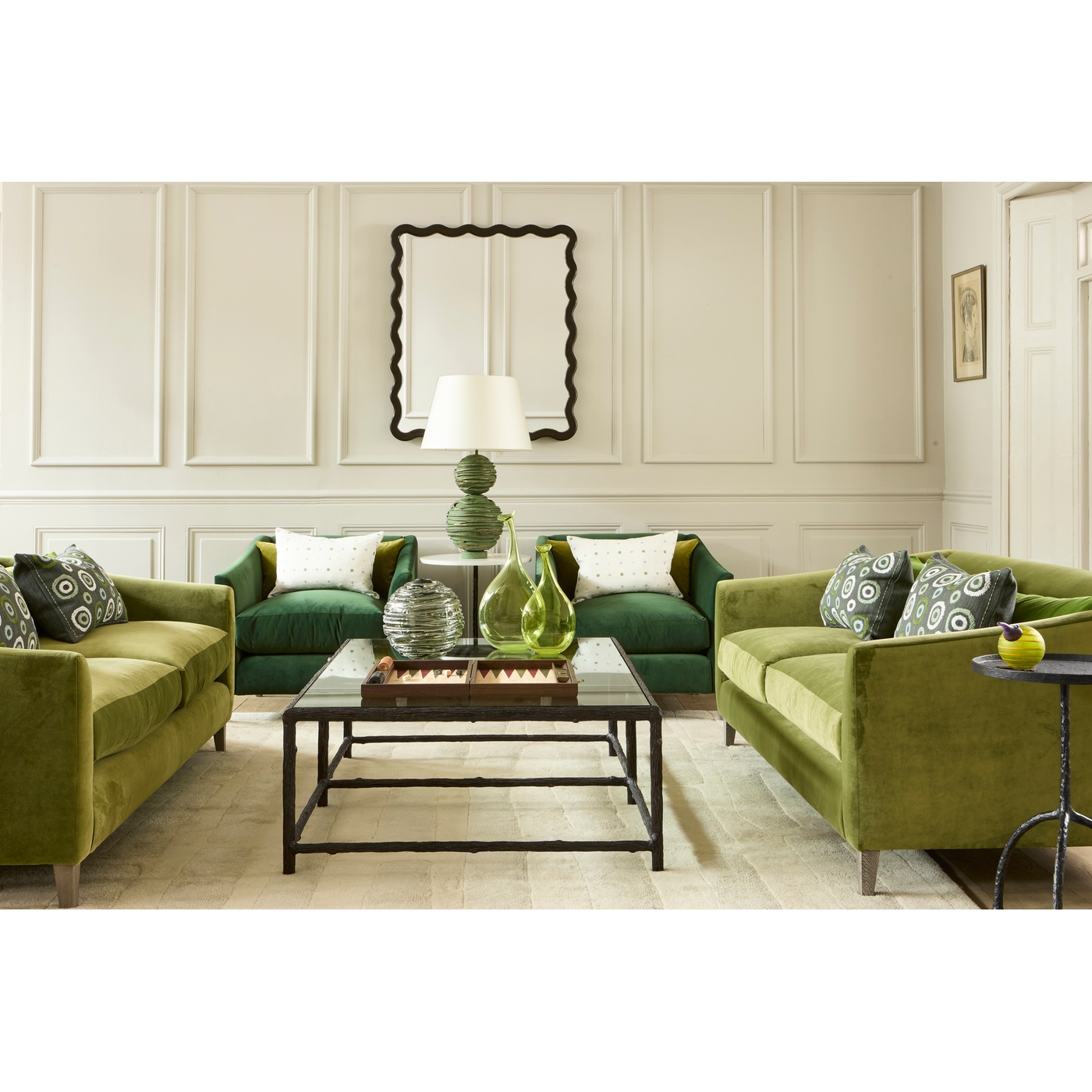 Keswick Antique Bronze Coffee Table