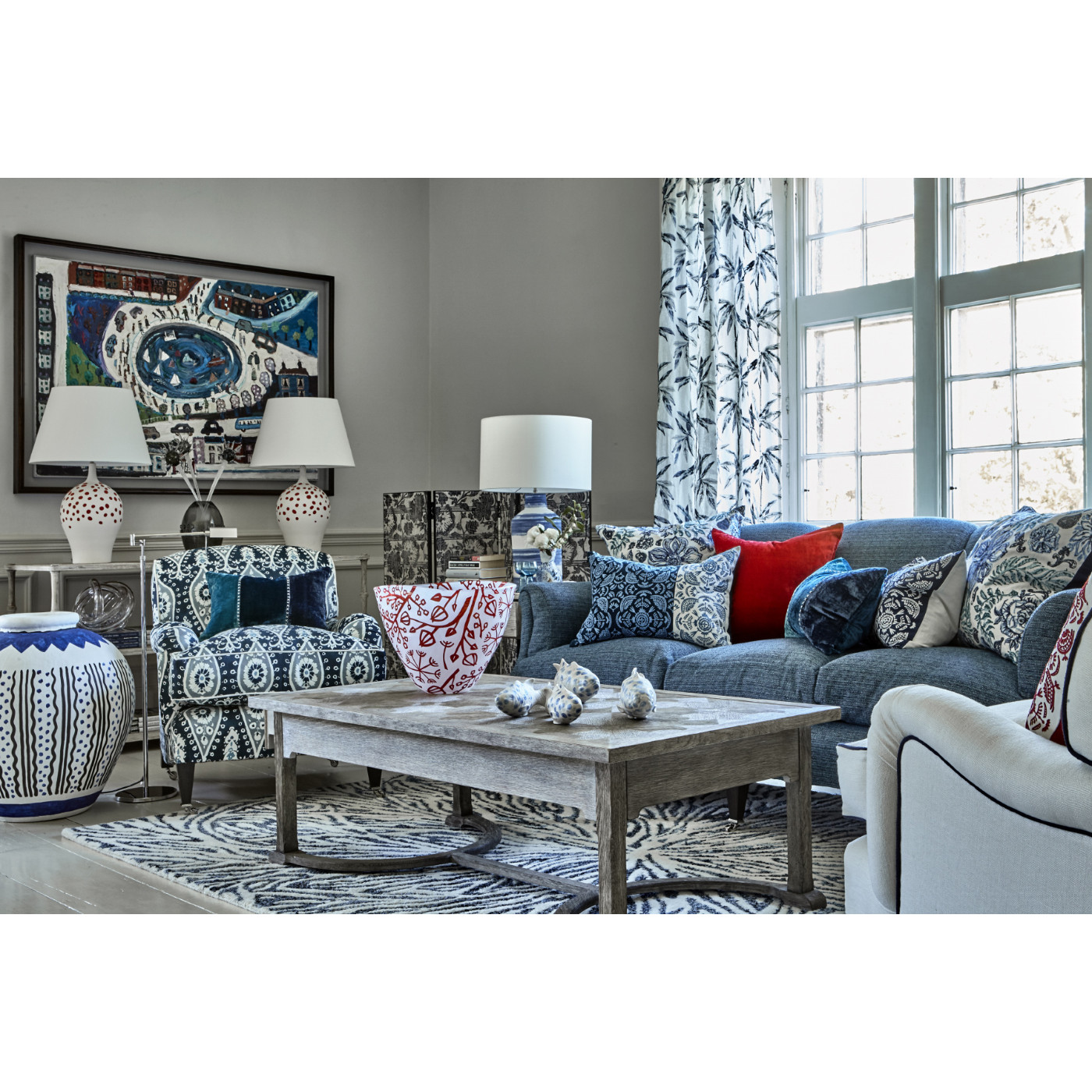 Biddulph Grey Oak Coffee Table