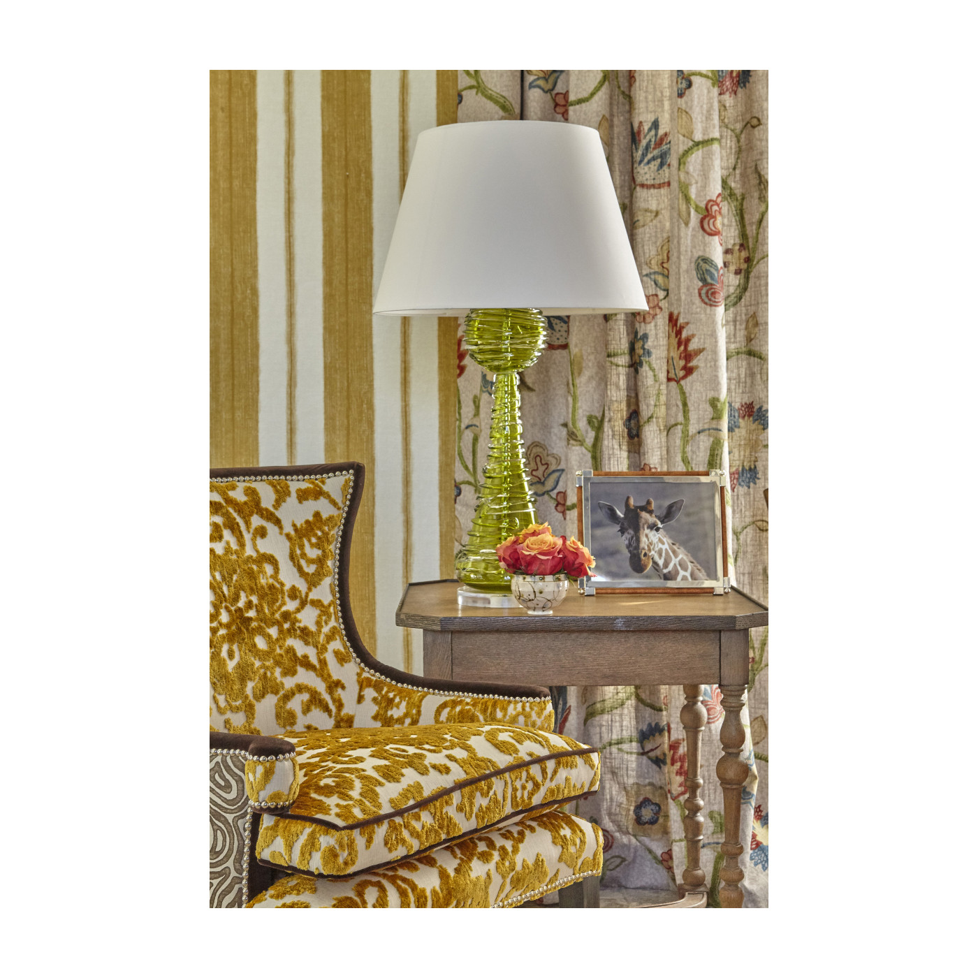 Ruthin Vintage Oak End Table