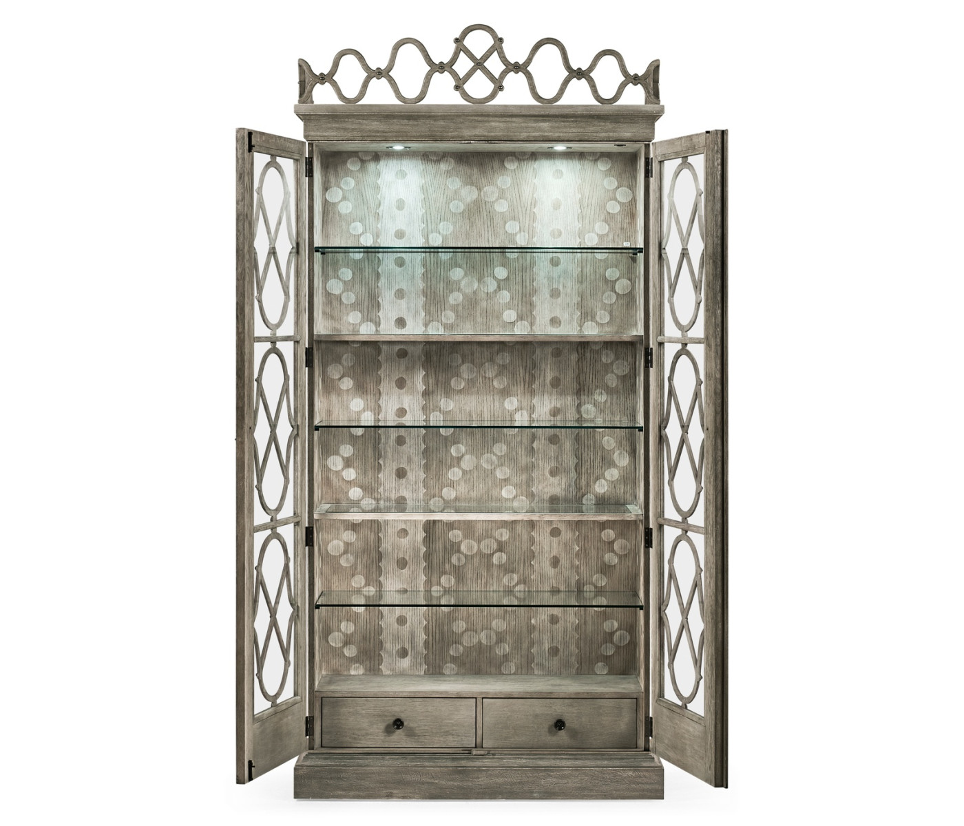 Bridgemere Charcoal Oak Cabinet