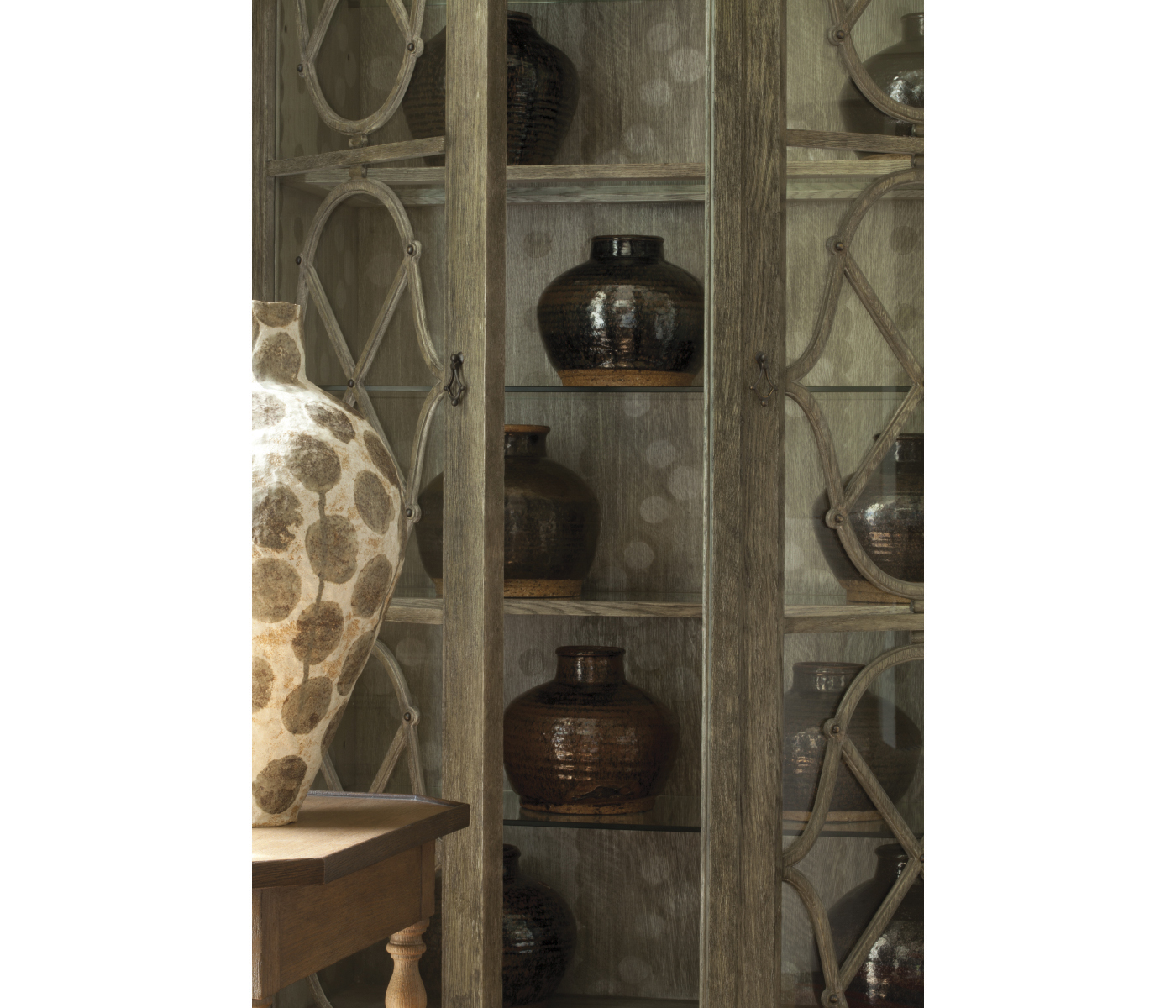 Bridgemere Charcoal Oak Cabinet