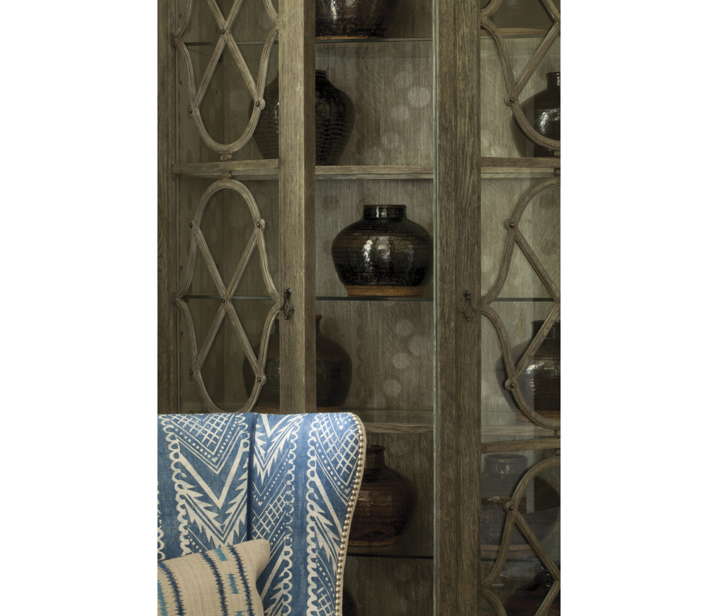 Bridgemere Charcoal Oak Cabinet
