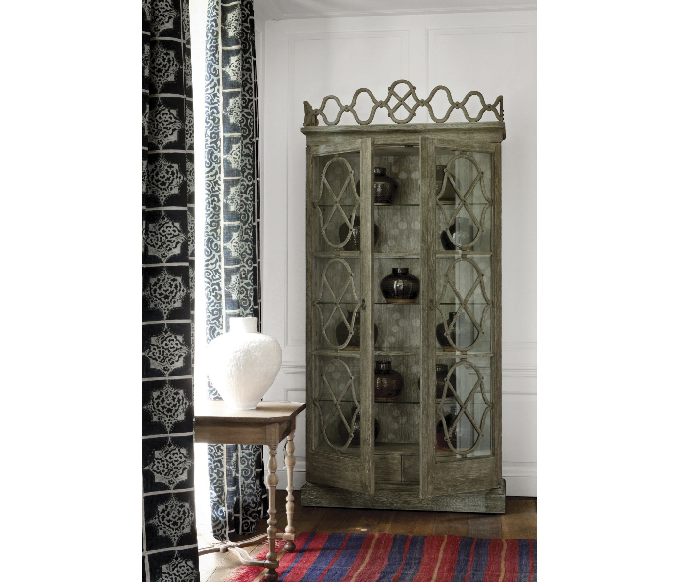 Bridgemere Charcoal Oak Cabinet