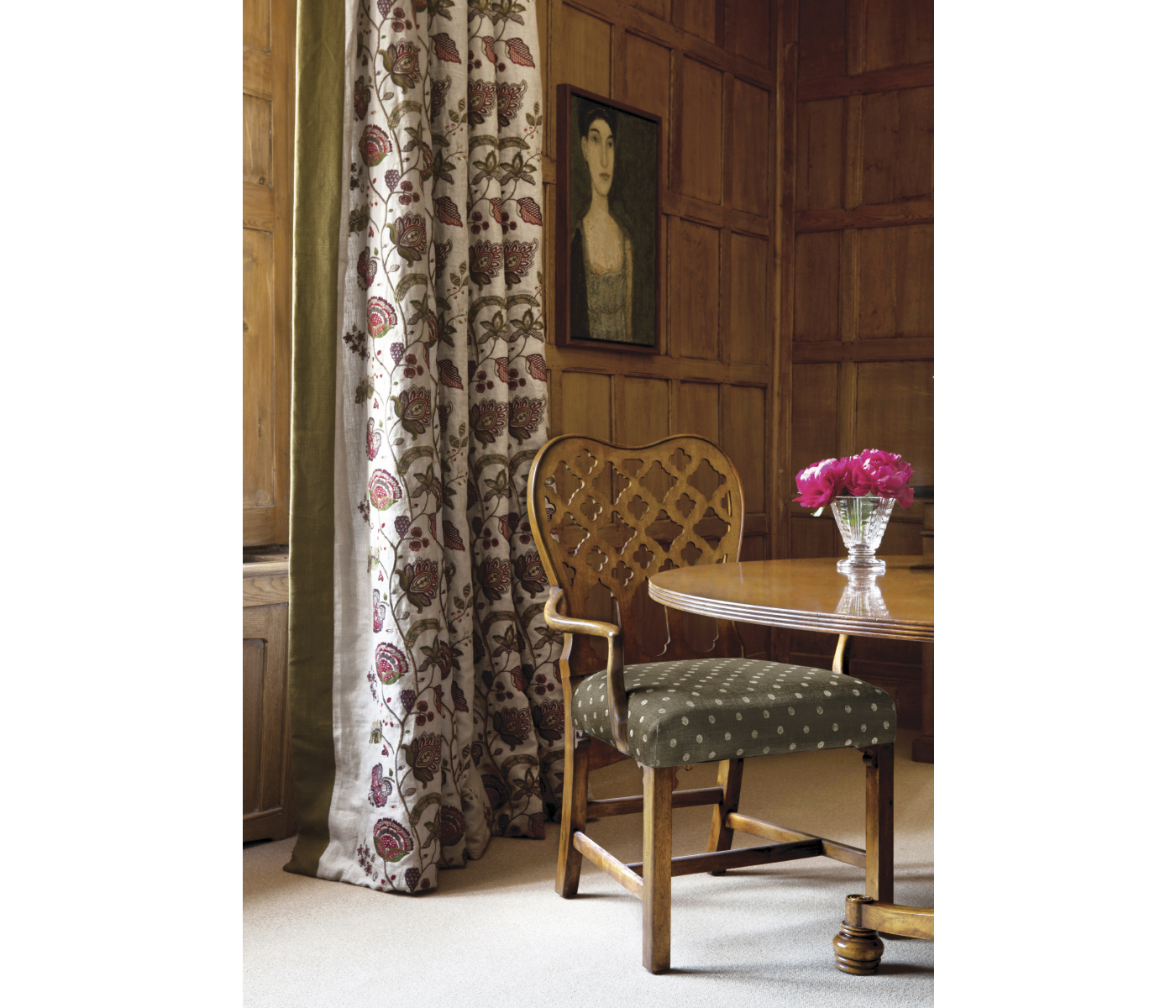 Kingsley Grey Fruitwood Arm Chair Kingsley Grey Fruitwood Arm Chair