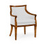 Belton Grey Fruitwood Arm Chair