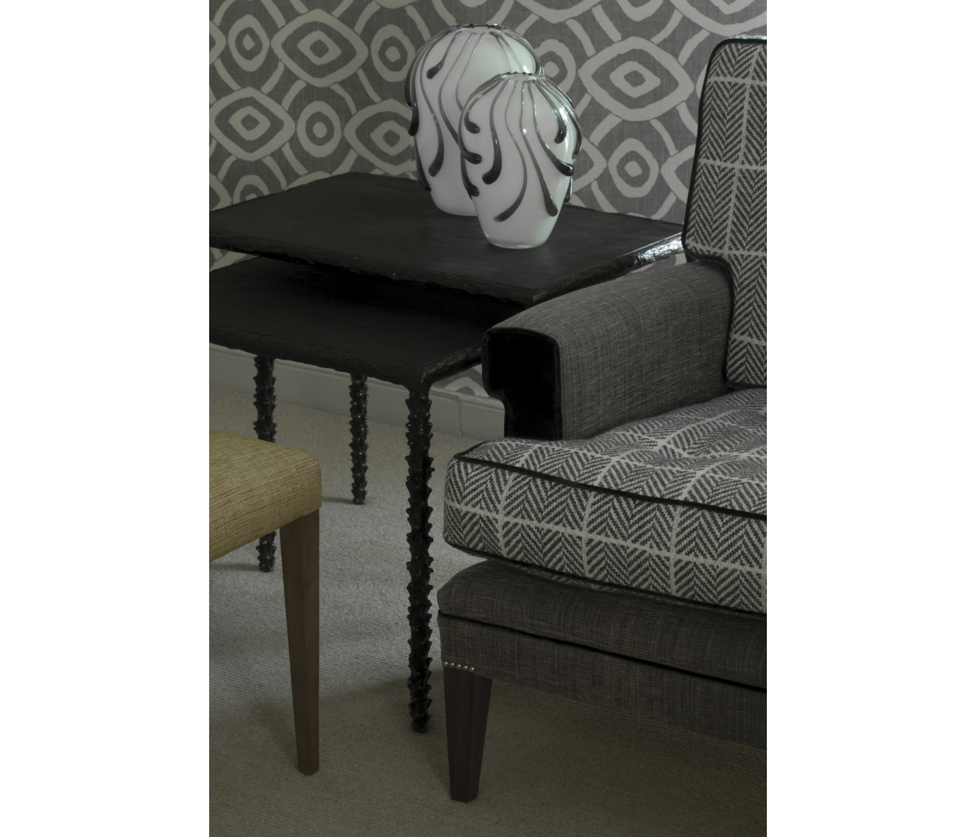 Small Delamere Bronze Table