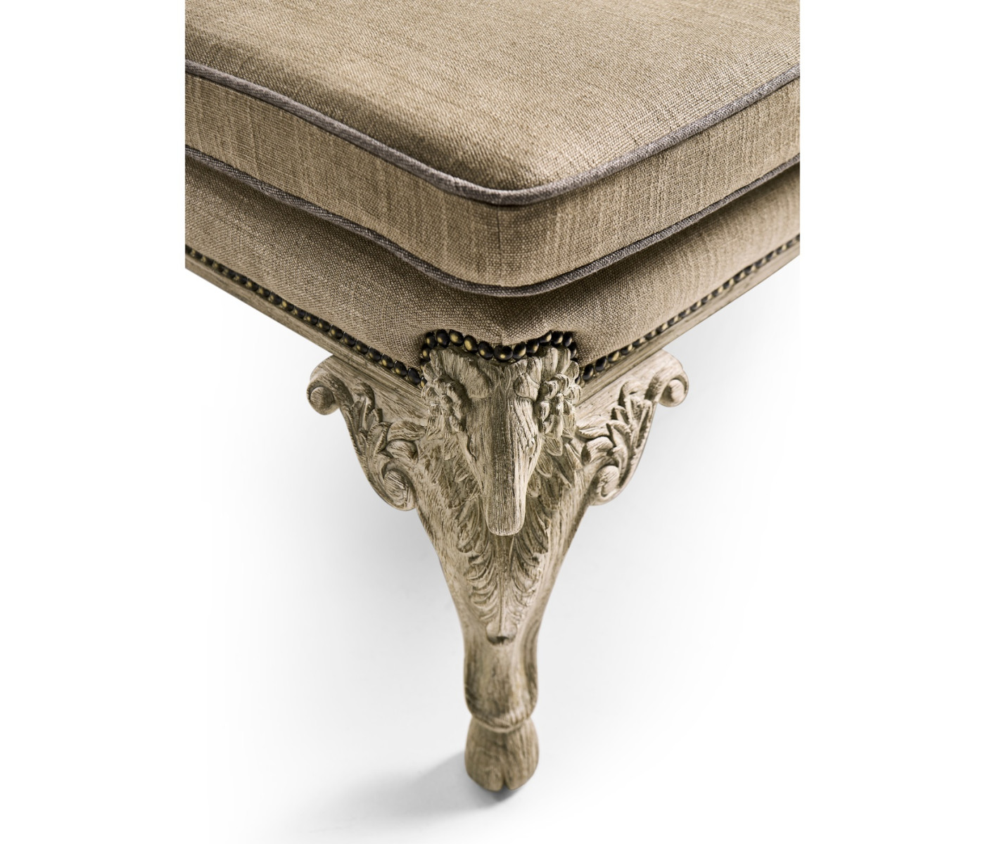 Small Tarporley Grey Oak Stool