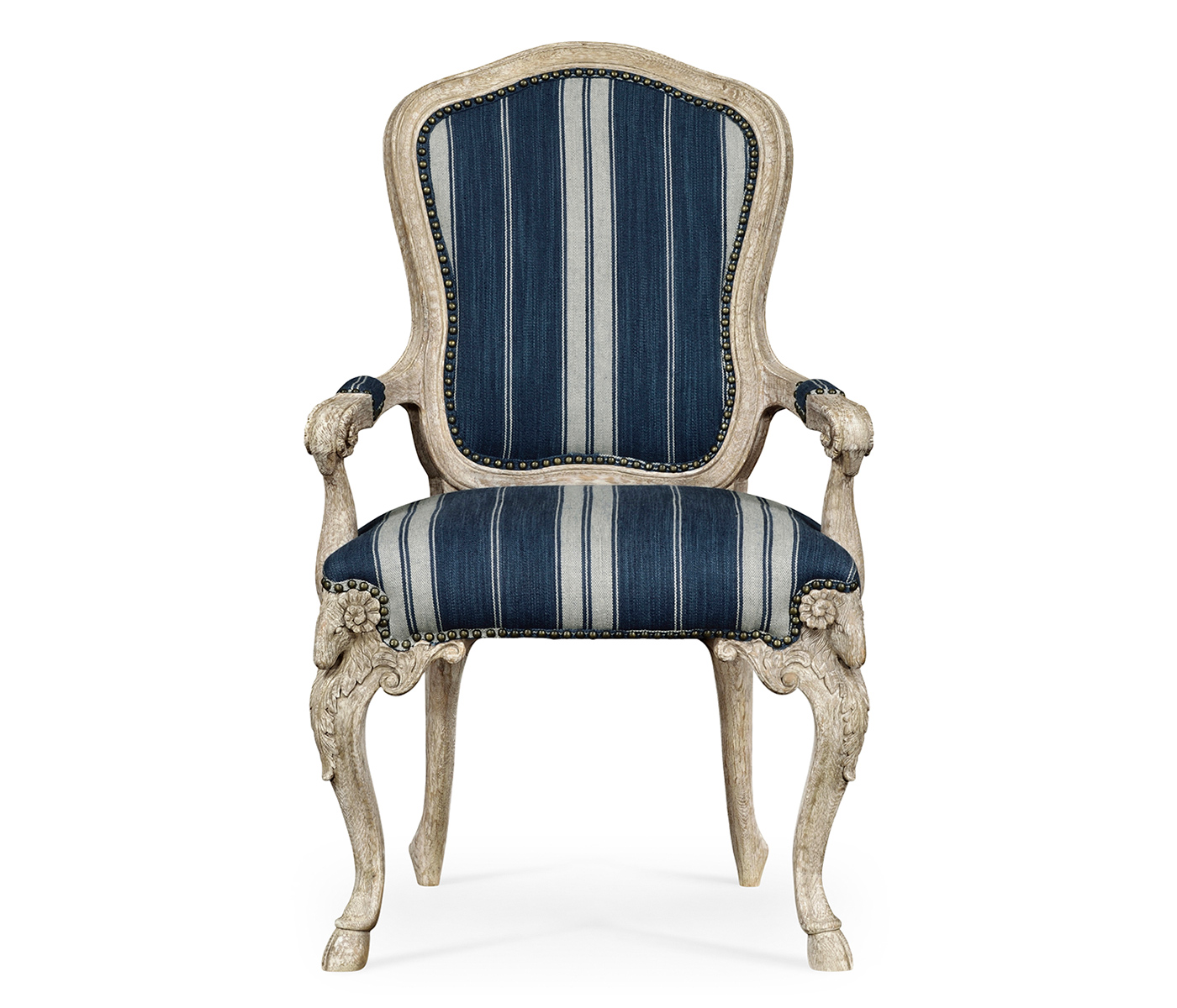 Tarporley Grey Oak Arm Chair