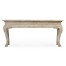 York Venetian White Oak Console