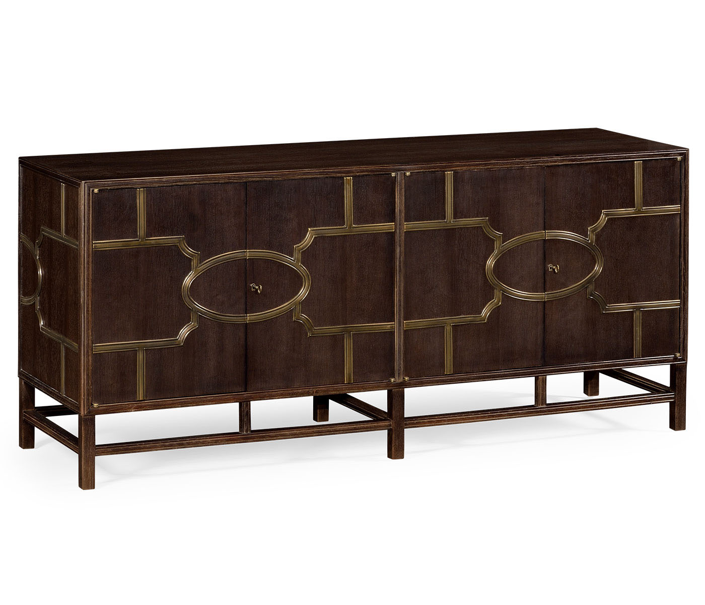 Hewlett buffet (Chocolate Oak)