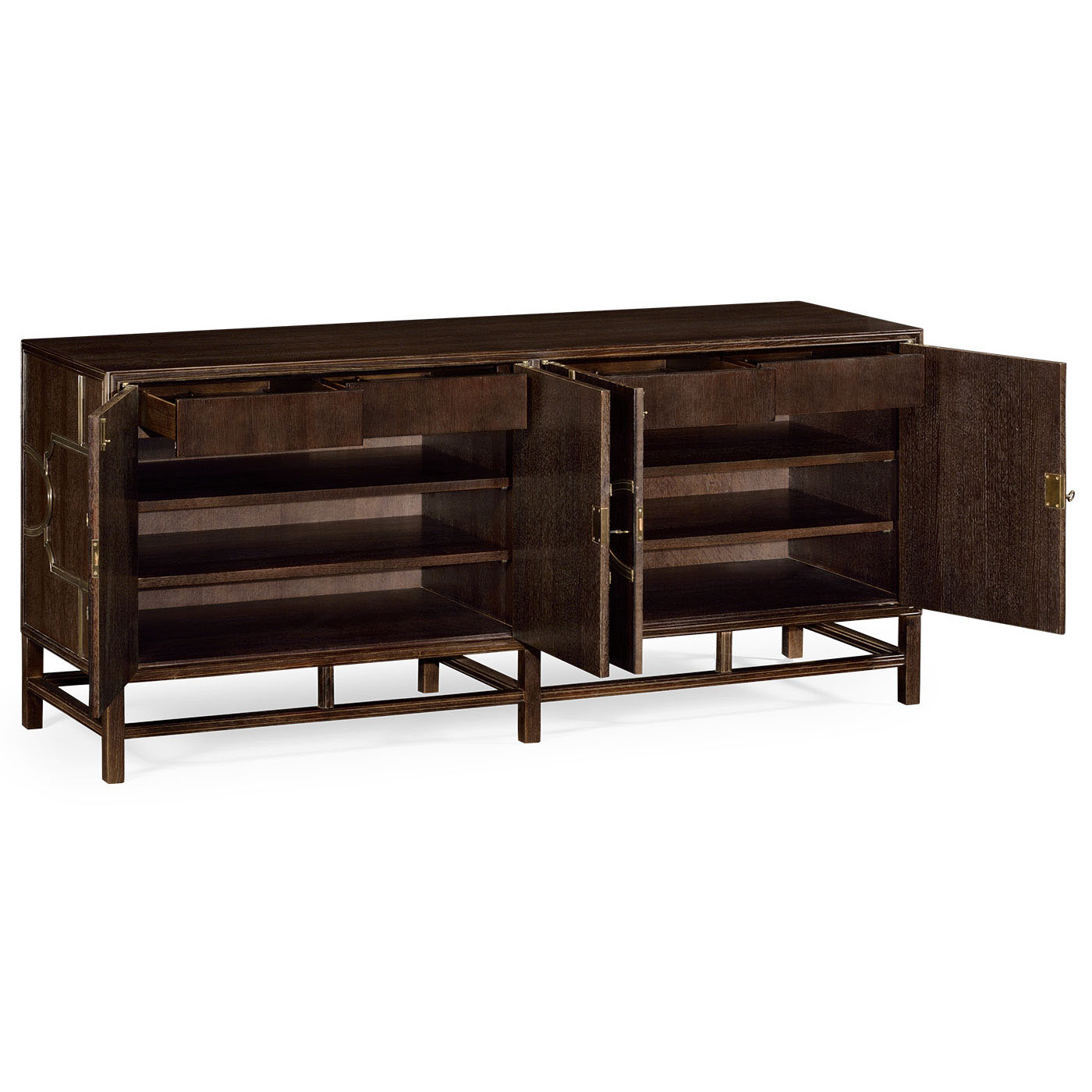 Hewlett buffet (Chocolate Oak)