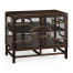Hewlett glazed cabinet (Chocolate Oak)