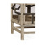 Hewlett Grey Oak Glazed Cabinet