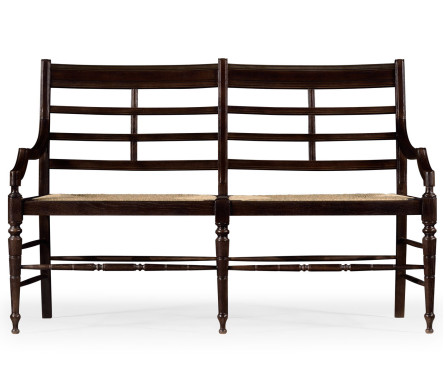 Marshfield sofa in chocolate oak