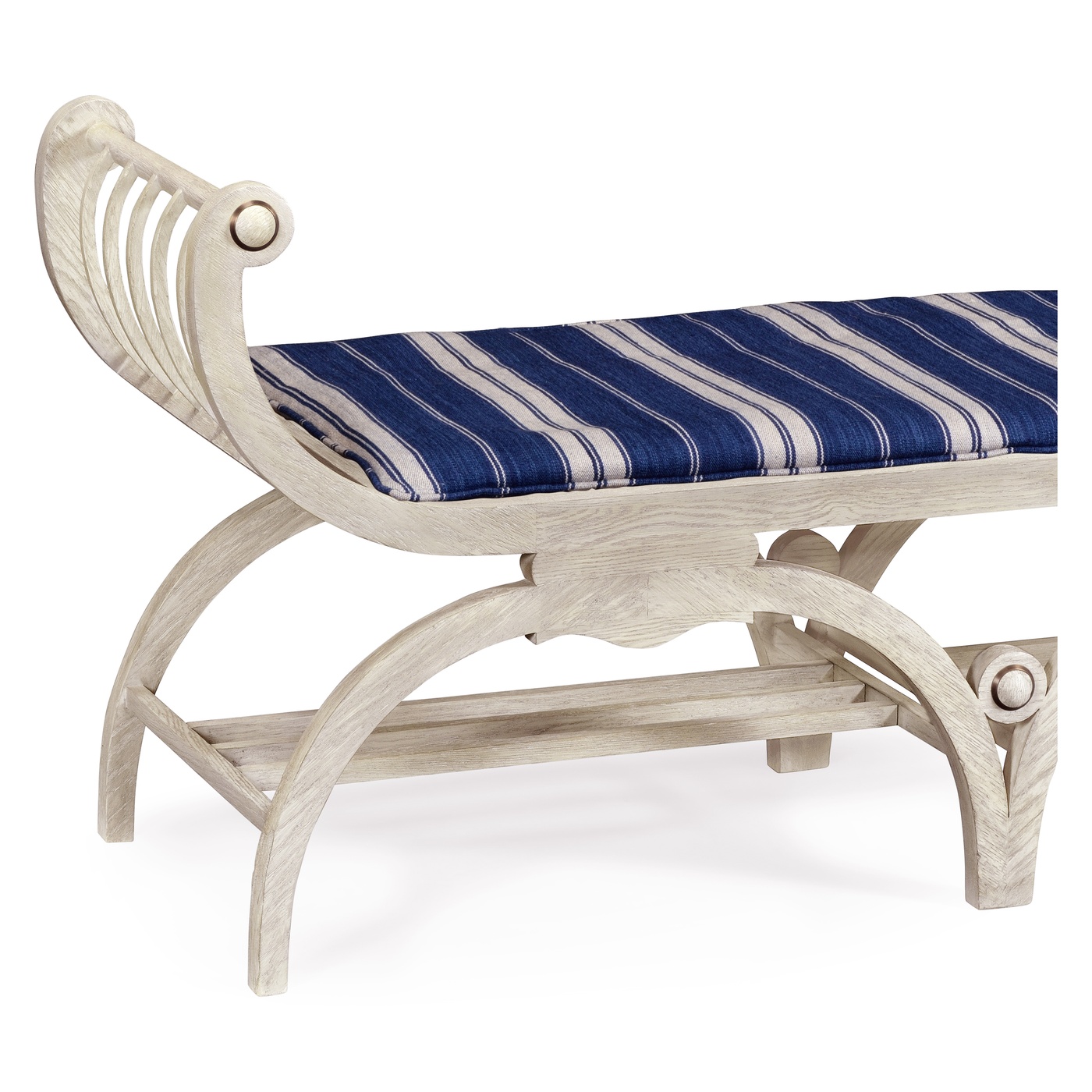 Double Lucca Cloudy Oak Bench