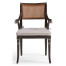 Linden Charcoal Wash Dining Arm Chair