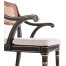 Linden Charcoal Wash Dining Arm Chair