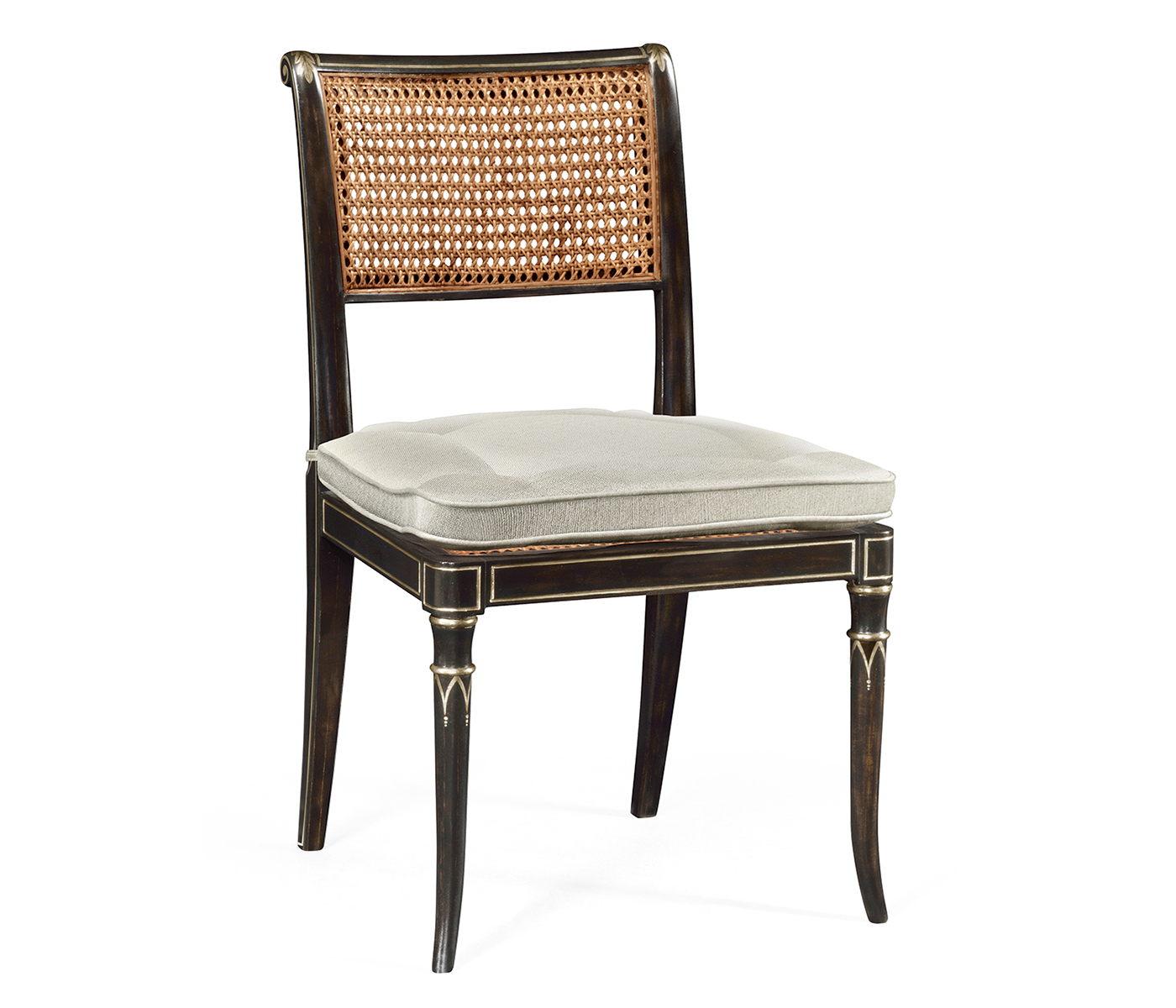 Linden Charcoal Wash Dining Side Chair