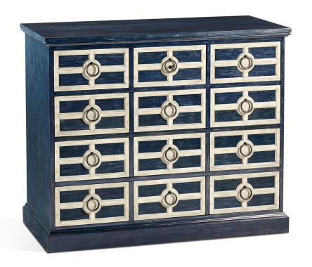 Midmoor Blue Chest of Drawers