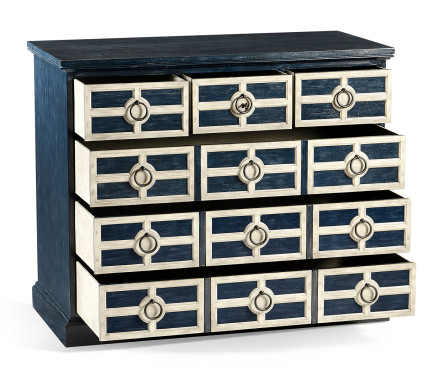 Midmoor Blue Chest of Drawers