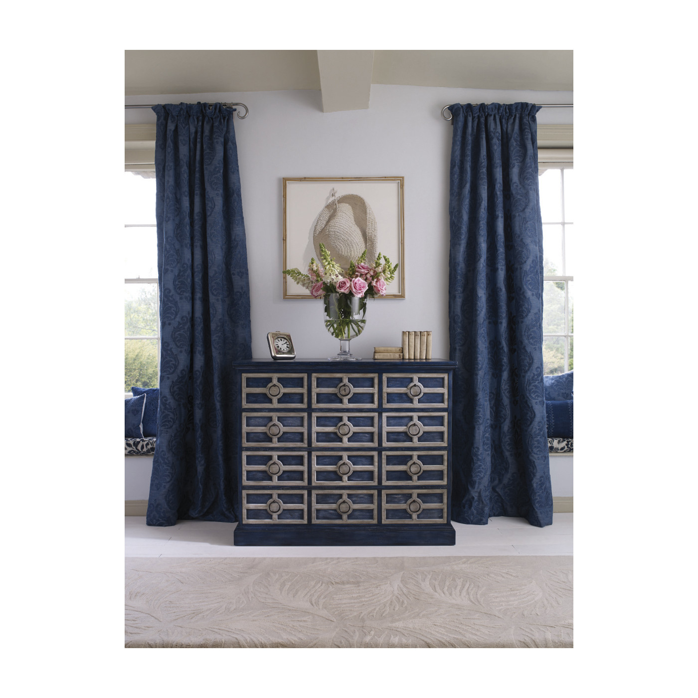 Midmoor Blue Chest of Drawers