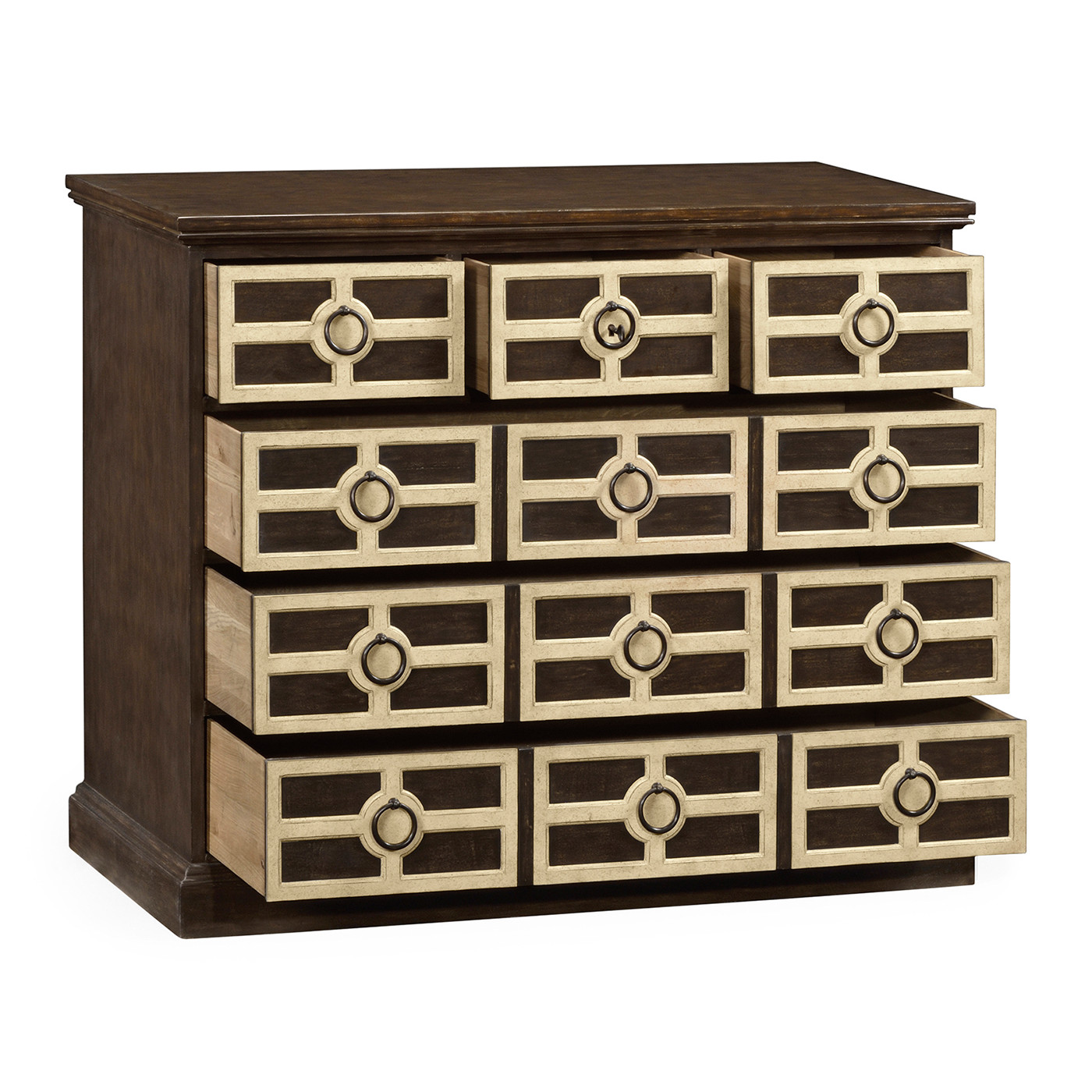 Midmoor Beige Chest of Drawers