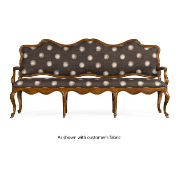 Padua Grey Fruitwood Settee