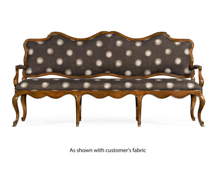 Padua Grey Fruitwood Settee