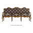 Padua Grey Fruitwood Settee