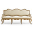 Padua Grey Fruitwood Settee
