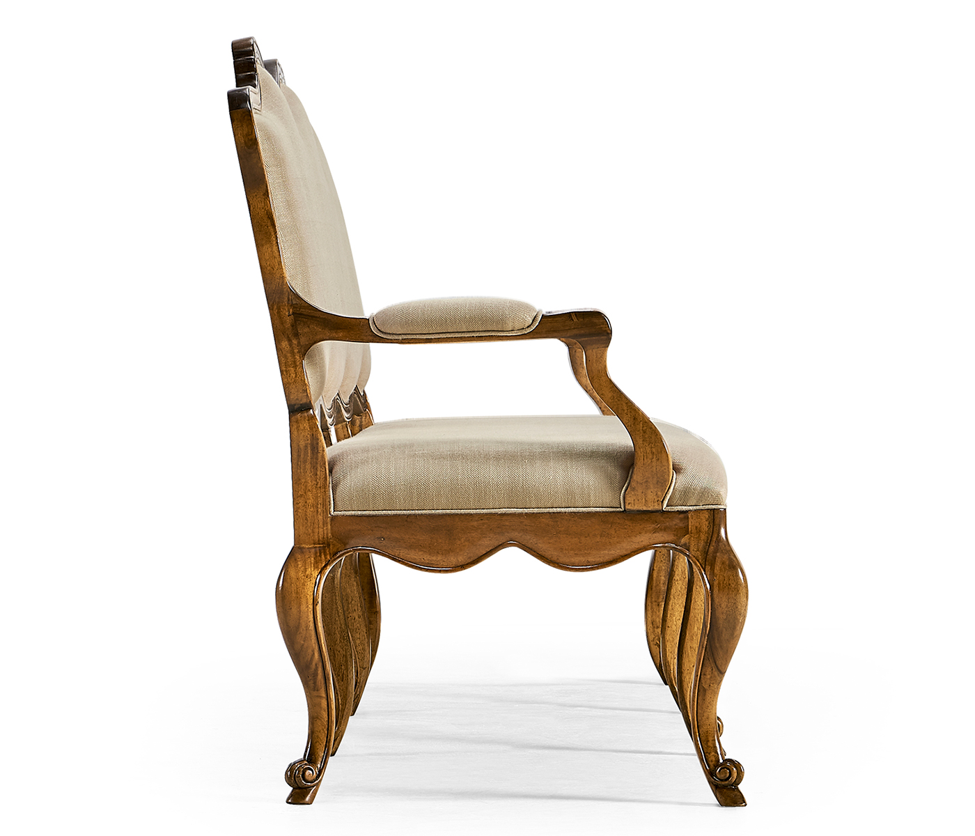 Padua Grey Fruitwood Settee