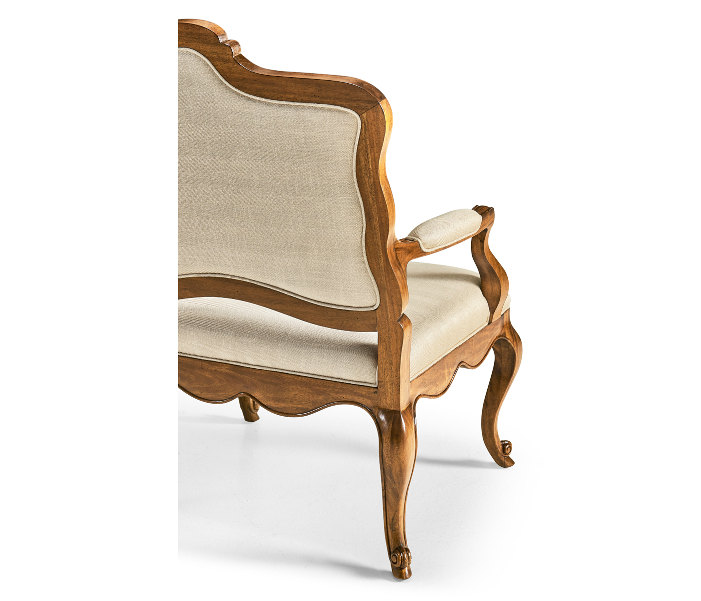 Padua Grey Fruitwood Settee