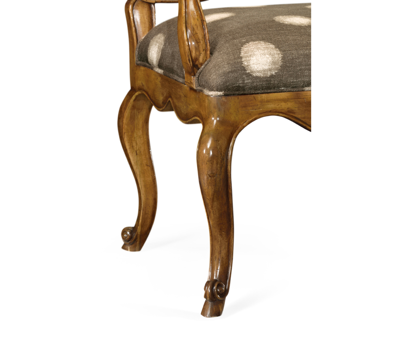 Padua Grey Fruitwood Settee