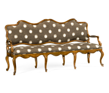 Padua Grey Fruitwood Settee