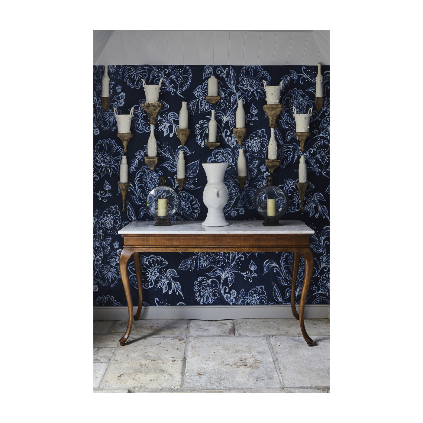 Marquette Grey Fruitwood Console Table