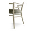Pensacola Grey Oak Dining Arm Chair