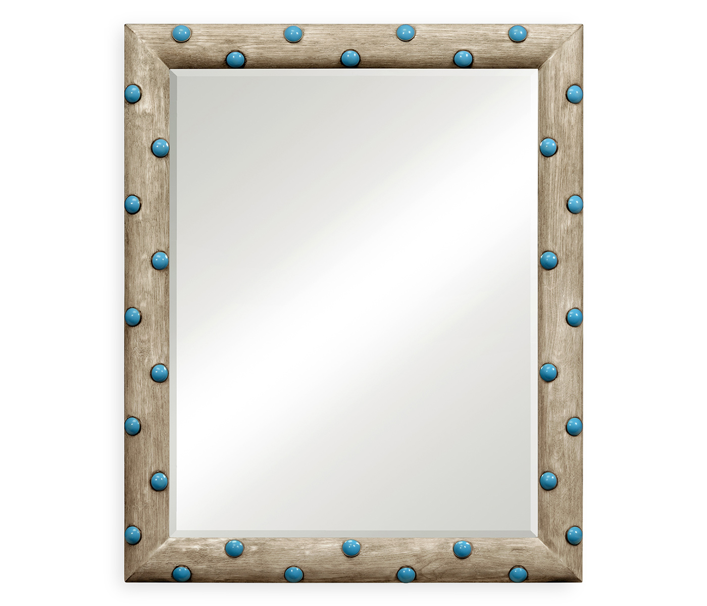 Polka Grey Oak Mirror