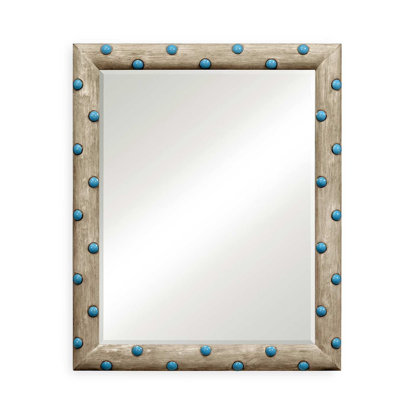 Polka Grey Oak Mirror