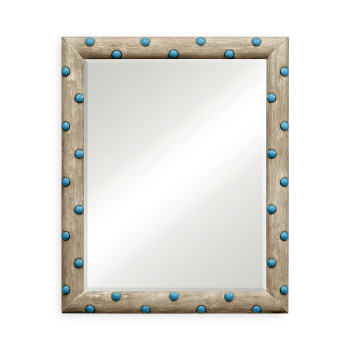 Polka Grey Oak Mirror