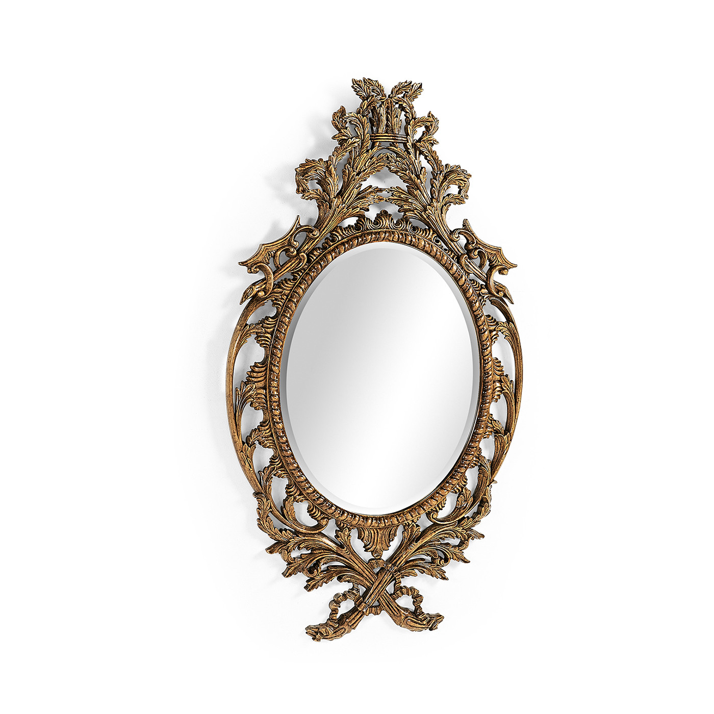 Leicester Sunwashed Mahogany Mirror