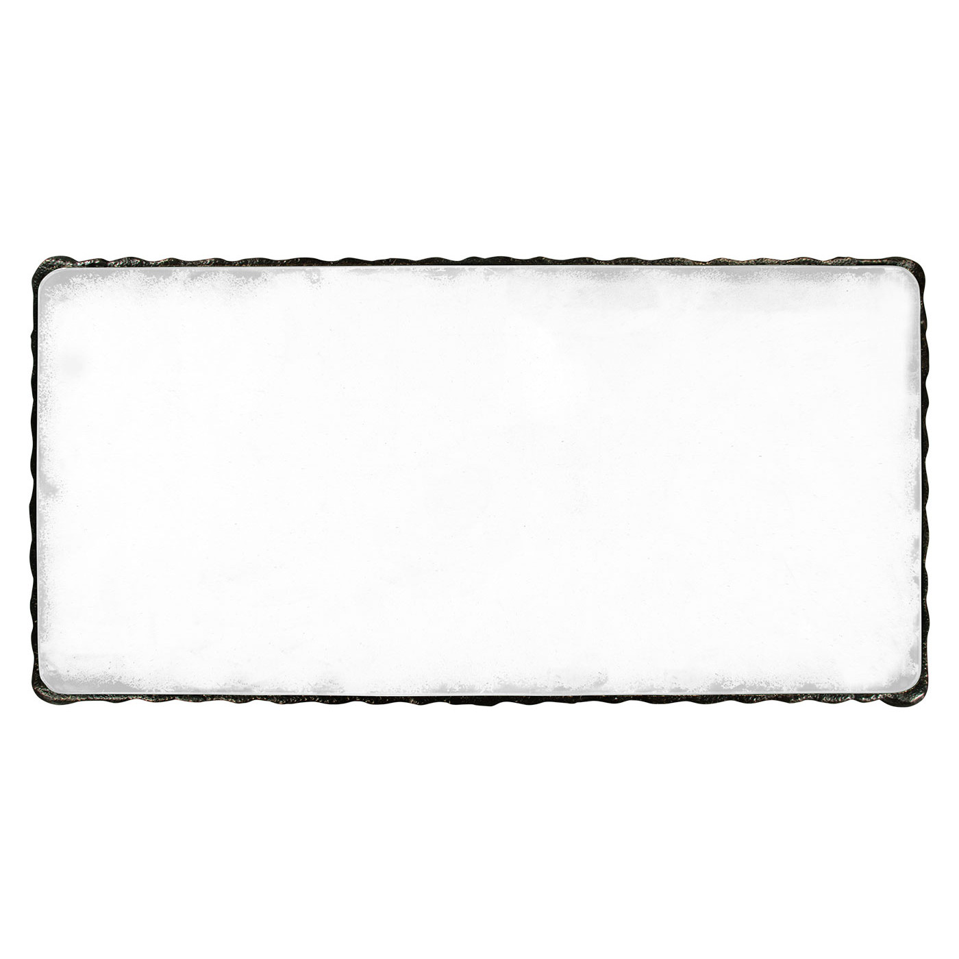 Karinta Antique Brass Coffee Table with Antique Mirror Top