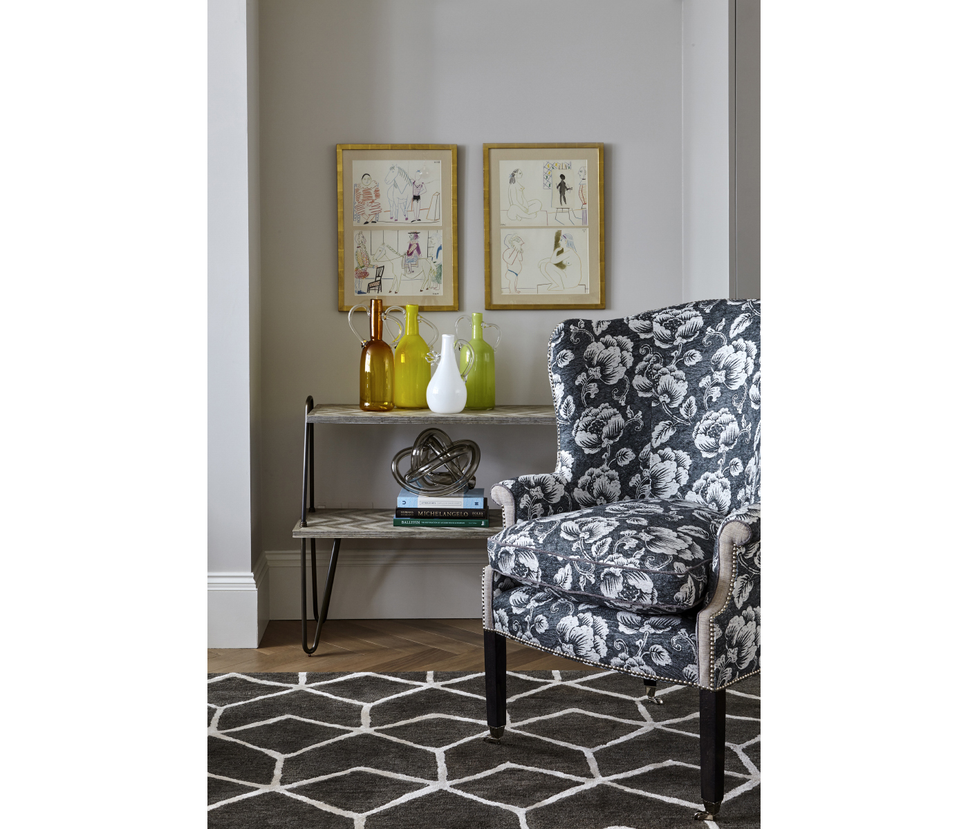 Gennesso Grey Oak Console